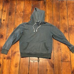Men's Gray-Green J. Crew Hoodie